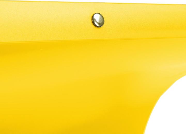Actual product image Idena Ring binder A4 PP yellow 20mm 2 rings (A4, 20 mm, 1 Piece)