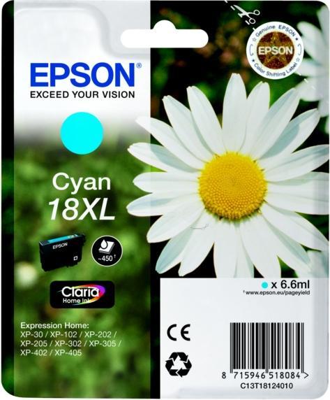 Produktbild Epson Claria Home Ink Cyan 18xl (C)