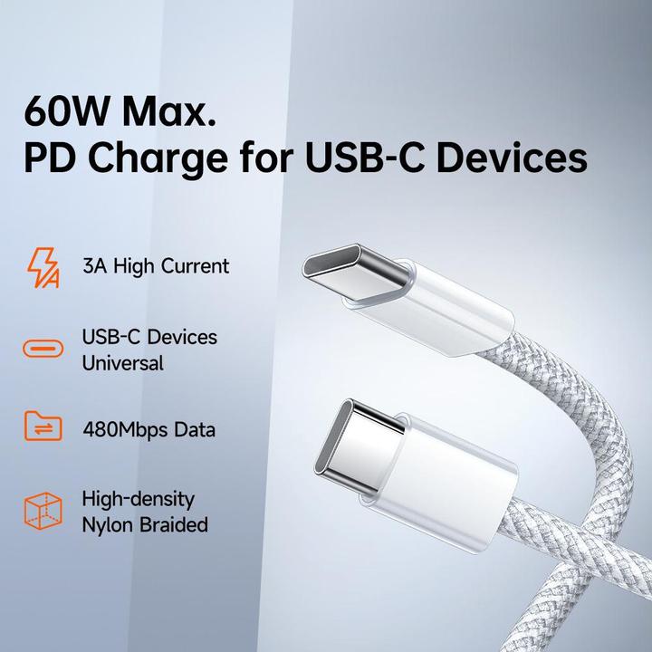 Produktbild Mcdodo USB-C auf USB-C Ladekabel (1 m, USB 2.0, 60 W)