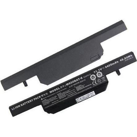 Thumbnail - CoreParts Laptop Battery For Clevo (6 Zellen, 4400 mAh), Notebook Akku, Schwarz
