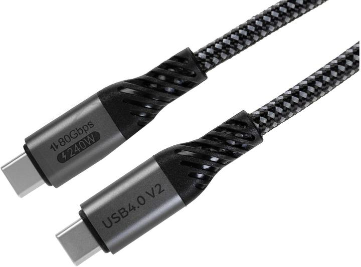 Produktbild Onit USB4-Kabel v2.0 Premium USB C - USB C (1 m, USB 4.0, 240 W)