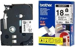Produktbild Brother TZe-SE4 (1.80 cm, Schwarz, Weiss)
