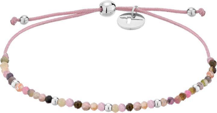 Actual product image Tamaris Pink string bracelet with beads TJ-0072-B-17 (L)