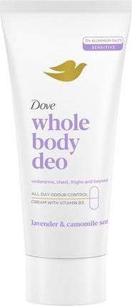 Actual product image Dove All Over Body Cream Lavender 75ml (Body cream, 75 ml)
