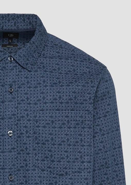 Produktbild S.Oliver Hemd Regular Fit: Hemd mit All-over-Print (XS)