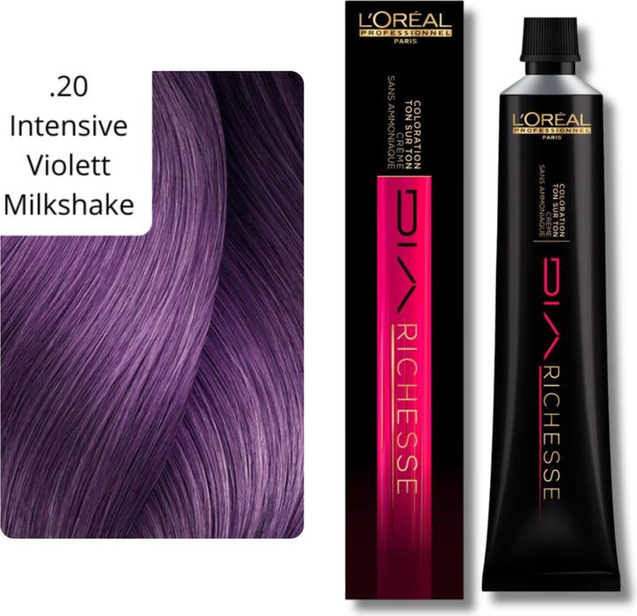 Immagine prodotto L'Oréal Professionnel Dia Richesse (20 Frullato Viola Intenso Viola Intenso)