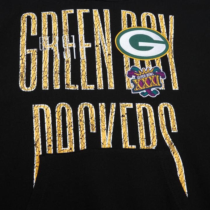 Immagine prodotto Mitchell & Ness Felpa in pile con cappuccio - TEAM OG Green Bay Packers (M)