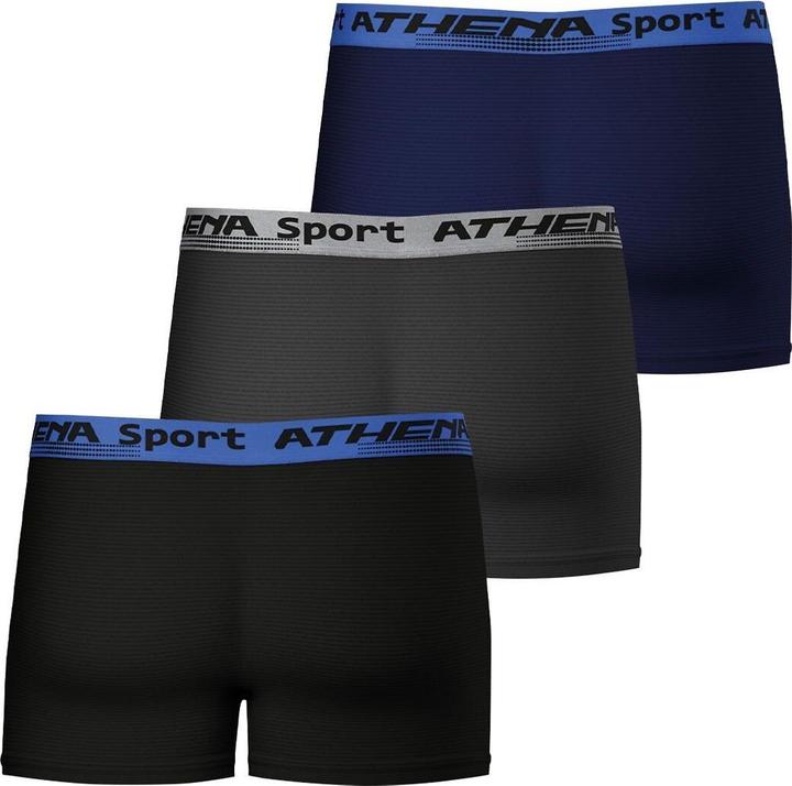 Produktbild 3er-Set Boxershorts mit Mesh (M, 3er Pack)