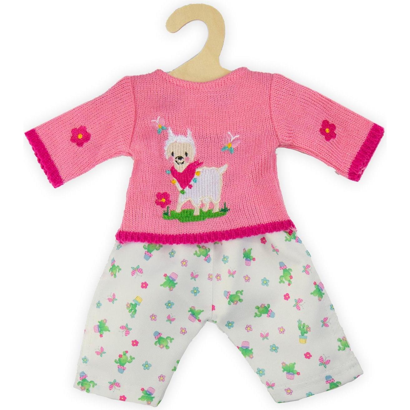 Heless Puppenpullover mit Alpaka-Hose
