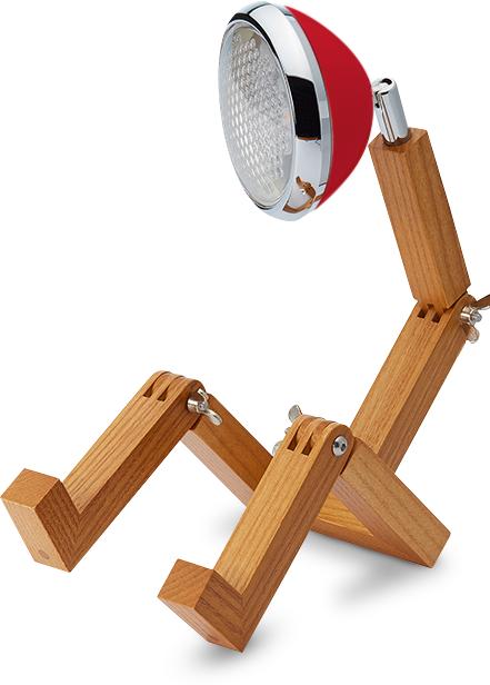 Produktbild Piffany Copenhagen Mr. Wattson - Original Table Lamp - Flash Red (12V-SWR-FR) (200 lm, G4)