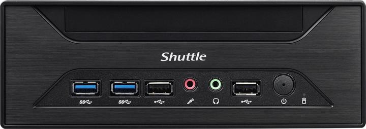 Actual product image Shuttle XH510G S1200 H510 BLACK 180W