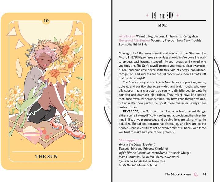 Produktbild Anime Tarot: Explore the Archetypes, Symbolism, and Magic in Anime (Englisch, Natasha Yglesias, 2022)