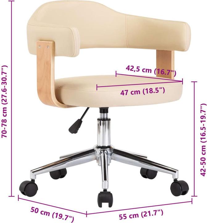 Produktbild vidaXL Esszimmerstuhl