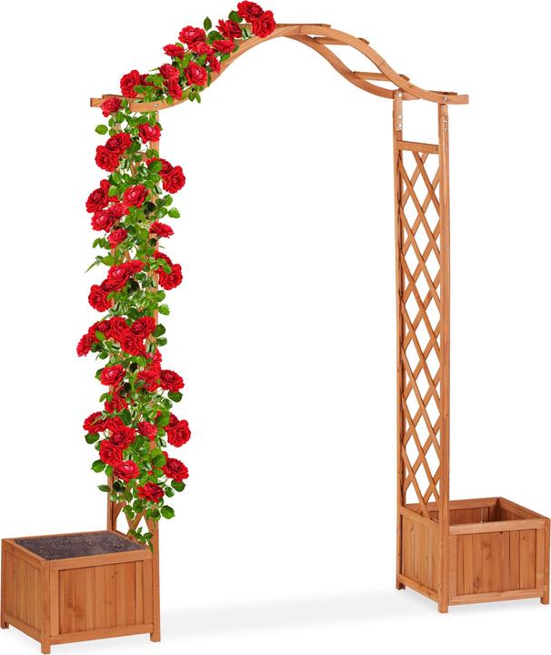 Produktbild Relaxdays Rosenbogen (60 cm, 181 cm)