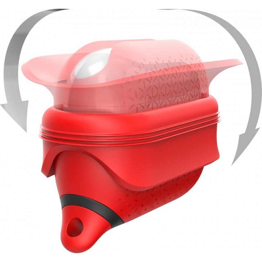 Thumbnail - Catalyst AirPods Pro Premium Wasserdichtes Case Flame Red, Kopfhörertasche + Schutzhülle, Rot