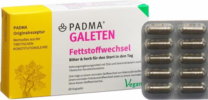 Immagine prodotto Padma Galette (60 Pezzo/i, Pillole, 54 g)