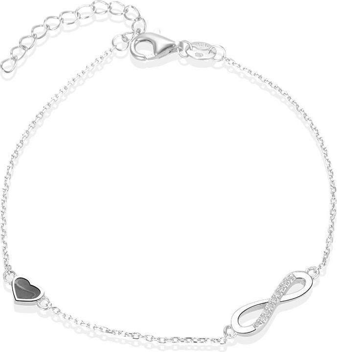Immagine prodotto Beneto Bracciale moda in argento amore infinito AGB629 / 21