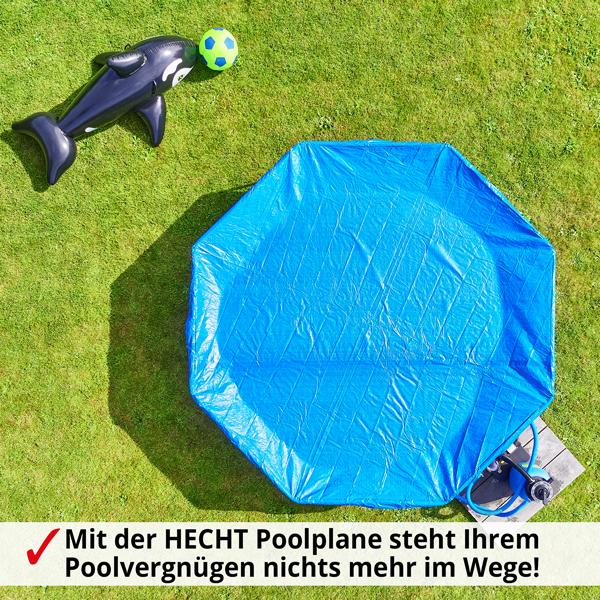 Actual product image Hecht Poolabdeckung