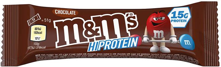 Produktbild M & M's Hi-Protein Bar (1 Stk., 51 g)