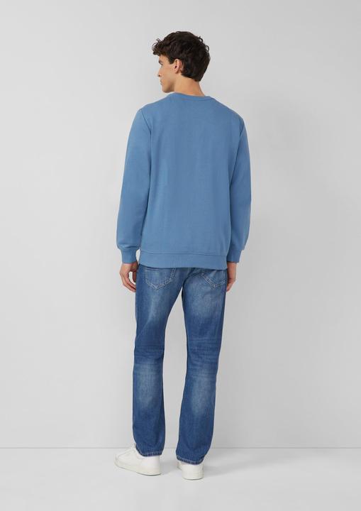 Produktbild s.Oliver Sweatshirt Weiches Sweatshirt aus Baumwollmix mit Crew Neck (L)
