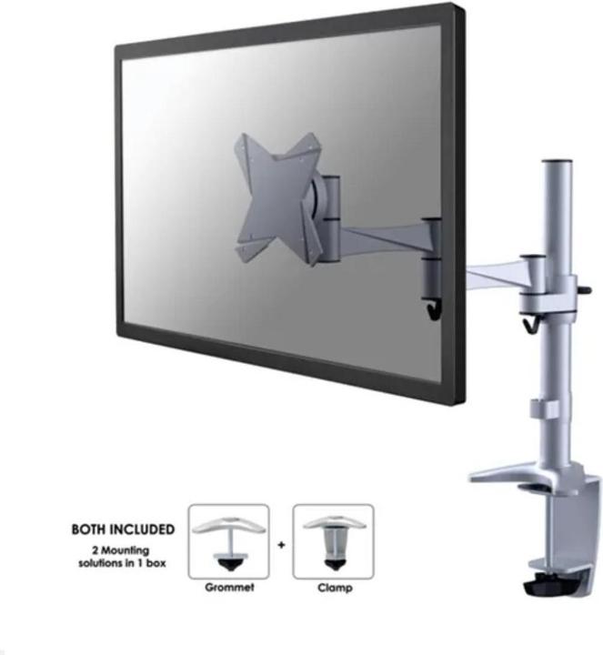 Immagine prodotto Neomounts FPMA-D1330SILVER Supporto da tavolo per monitor (Tavolo, 30", 9 kg)