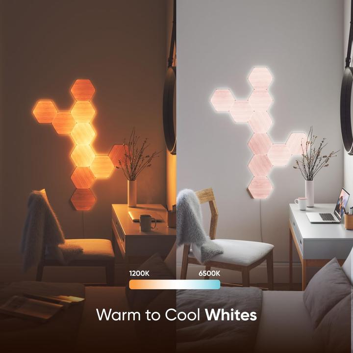 Actual product image Nanoleaf Wood