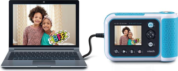Produktbild VTech Kidizoom Print Cam bleue