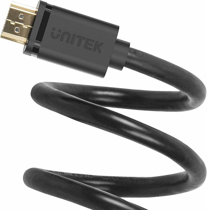 Productafbeelding Unitek KABEL HDMI BASIC V2.0 GOUD 3M Y-C139M (3 m)