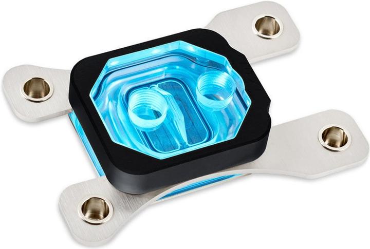 Aqua Computer cuplex kryos NEXT RGBpx black AM4/3000 acrylic/.925 silver