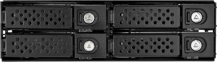 Actual product image Silverstone SST-FS204B-US - Aluminium Trayless Hot Swap Mobile Rack Backplane / Internal Hard Drive