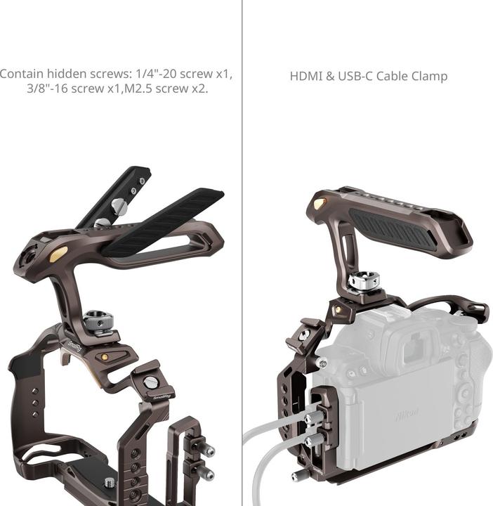 Produktbild SmallRig "Night Eagle" Cage Kit für Z5II/Z7/Z6/Z7II/Z6II/Z5 (Cage, Griff)