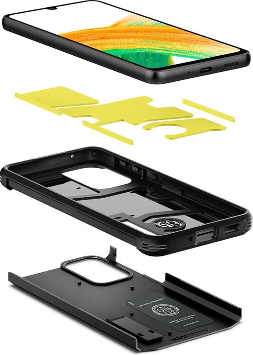 Produktbild Spigen Back Cover Tough Armor Galaxy A33 Schwarz (Samsung Galaxy A33 5G)