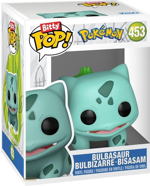 Actual product image Funko Bitty POP! 4 Pack Pokemon: Bulbasaur