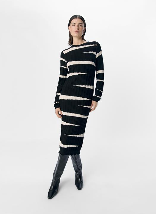 Produktbild Object Gestreiftes Strickkleid (S)