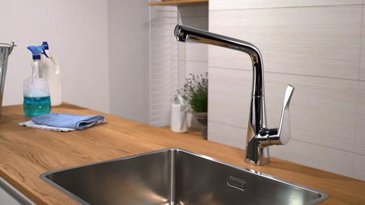 Image du produit hansgrohe Metris acier inoxydable