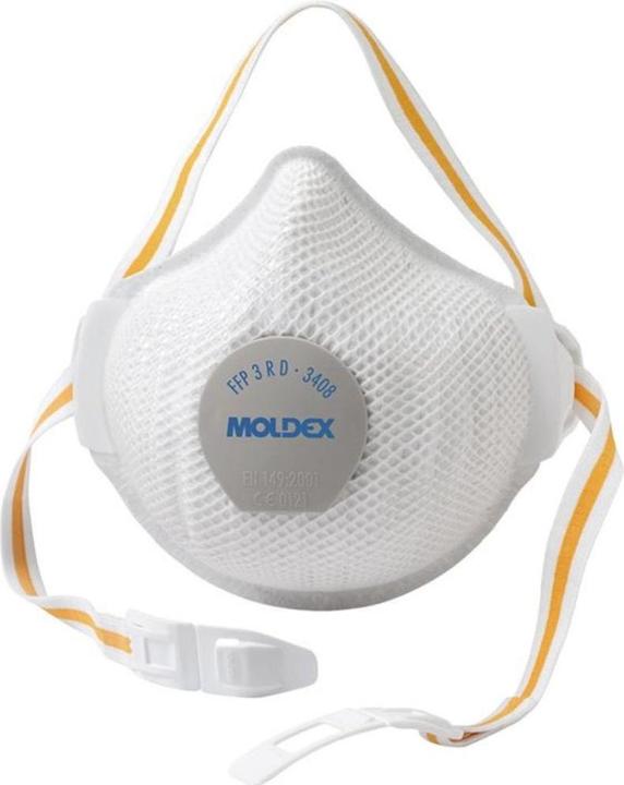 Immagine prodotto Moldex Respiratore Air Plus ProValve 340801 FFP3 / V R D con valvola di espirazione (FFP3, 5 x)