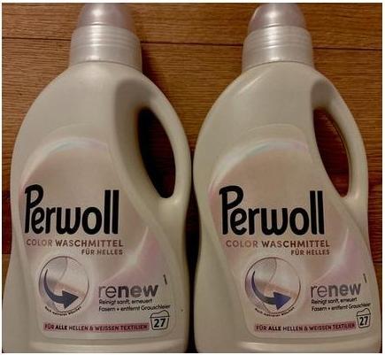 Actual product image Perwoll Flüssigwaschmittel (27 Washing cycles, Liquid detergent)