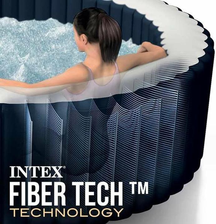 Produktbild Intex Purespa Plus Sprudelmassage-Set Navy 196X71Cm (4 Personen)