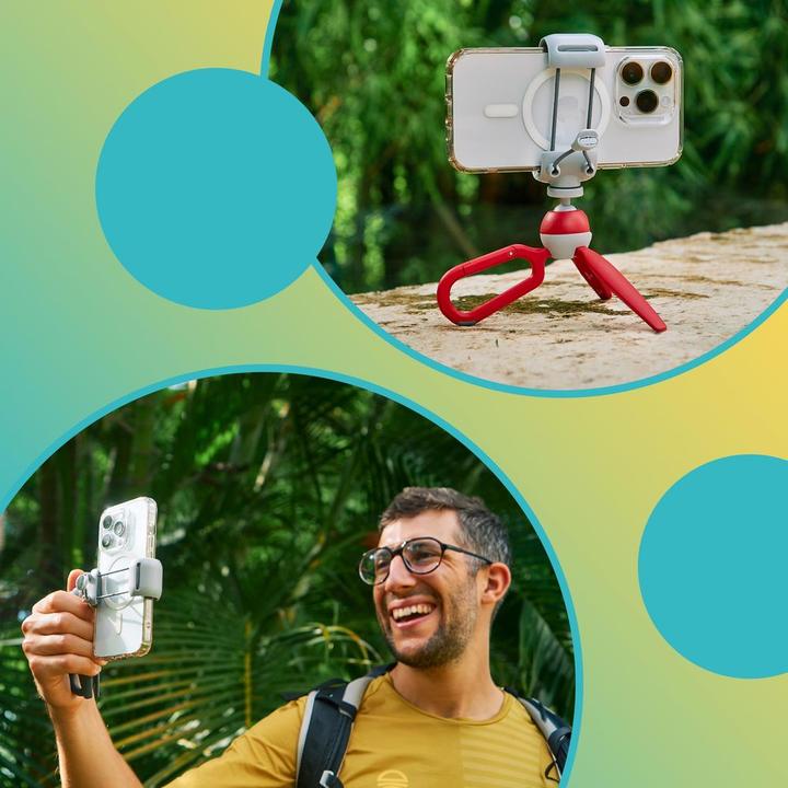 Immagine prodotto Joby HandyPod Clip Rosso (Materiale sintetico)