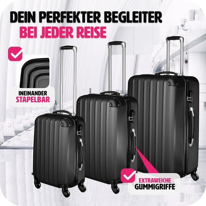 Actual product image tectake Hard case set (95 l)