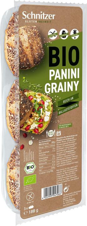 Schnitzer Bio Panini Grainy (188 g)