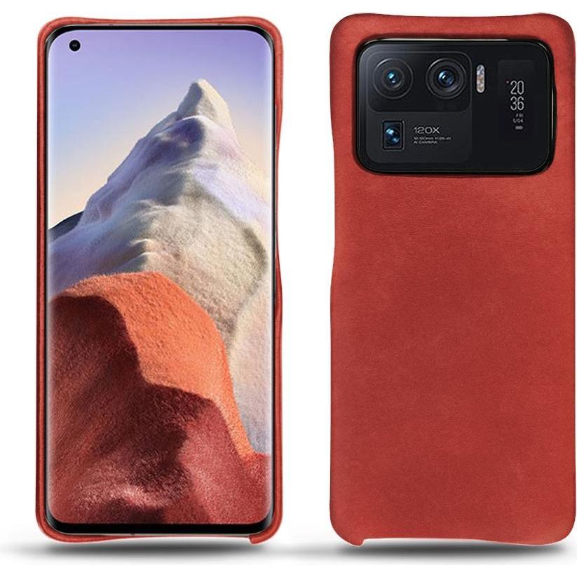 Noreve Lederschutzhülle (Xiaomi Mi 11 Ultra), Smartphone Hülle, Rot