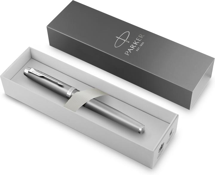Immagine prodotto Parker Pen Parker IM Writing Rituals stilografica grigia, linea. M (Grigio, 1x)