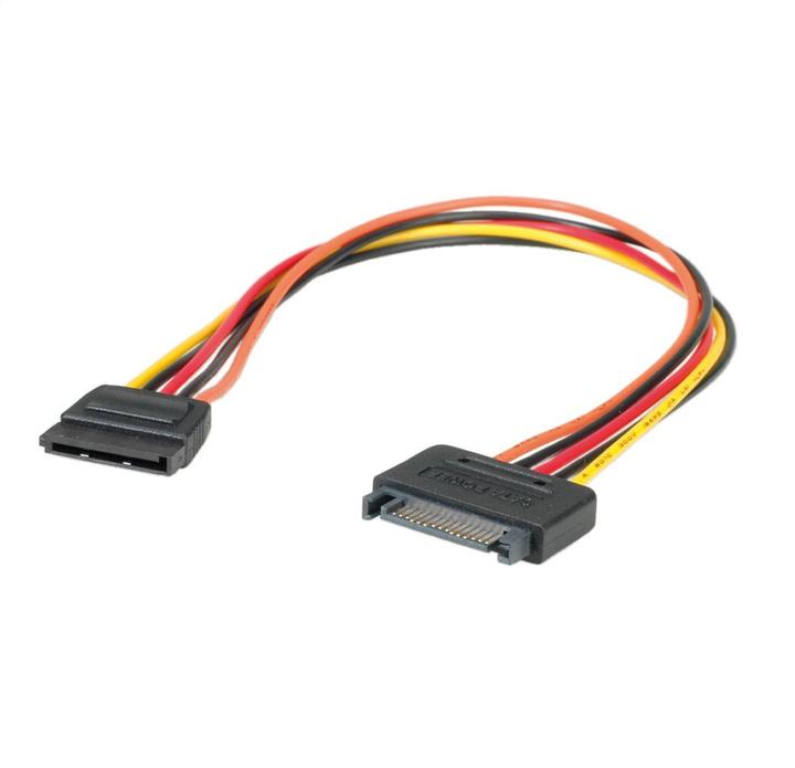 Actual product image Roline SATA power extension (30 cm, 15 pin S-ATA)