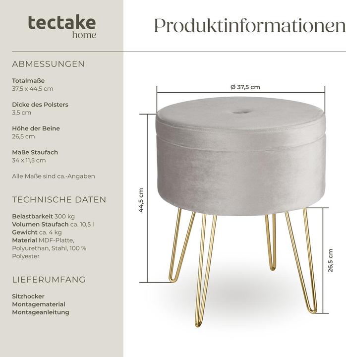 Produktbild tectake Ava
