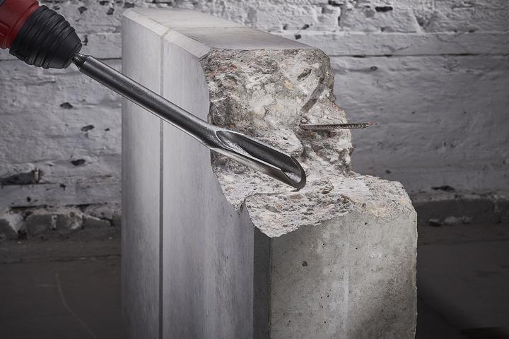 Actual product image wolfcraft 1 gouge SDS-plus shank 22/250mm