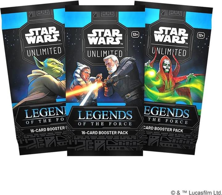 Image du produit FFG Star Wars: Unlimited - Legends of the Force - Booster Display -E- (Anglais, Affichage du booster)