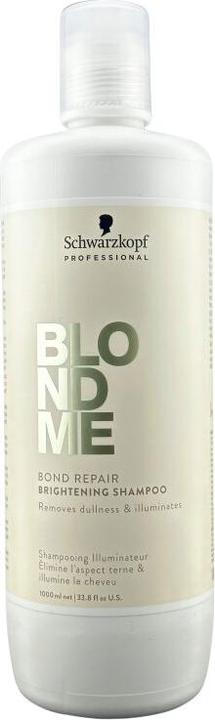 Actual product image Schwarzkopf Professional BLONDME Bond Repair Brightening Shampoo (Liquid shampoo, 1000 ml)