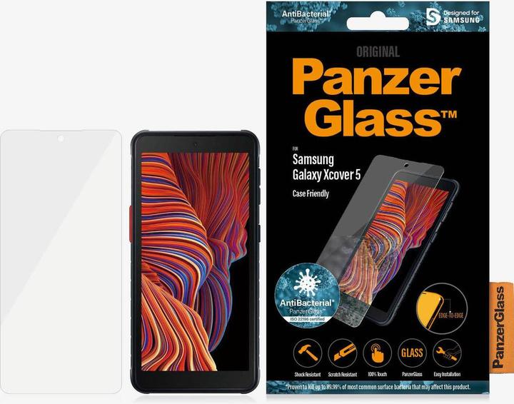 Produktbild PanzerGlass Case Friendly AB (1 Stk., Samsung Galaxy Xcover 5)
