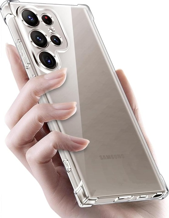 Produktbild Screenguard Hülle Crystal Soft Airbag Bumper (Samsung Galaxy S25 Ultra)
